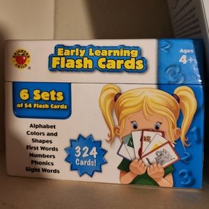 Early learning flash cards